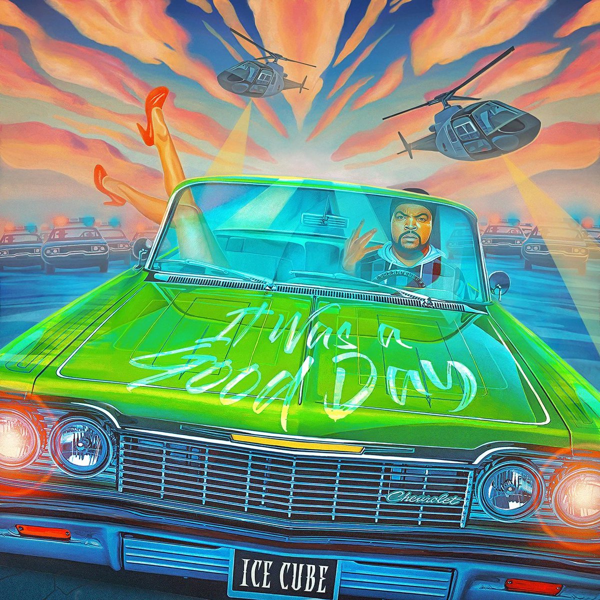 DrChrisBriggs's tweet photo. Today is the 30th Anniversary of @icecube "It was a good day." The day he watched #YoMTVRaps, the #Lakers beat the #Supersonics, #NoSmog, No murders in Los Angeles. https://t.co/r64Rai1xA9