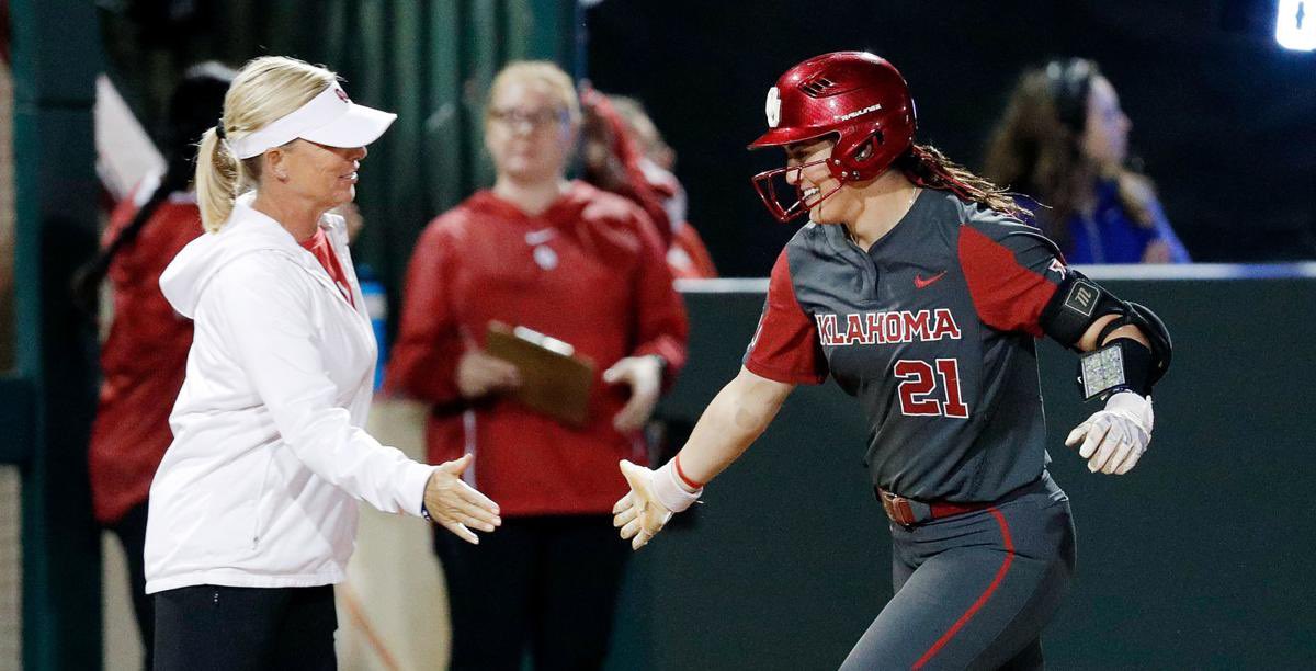 Grace Green days until our Sooners are giving Coach Gasso fives as they round 3rd base.