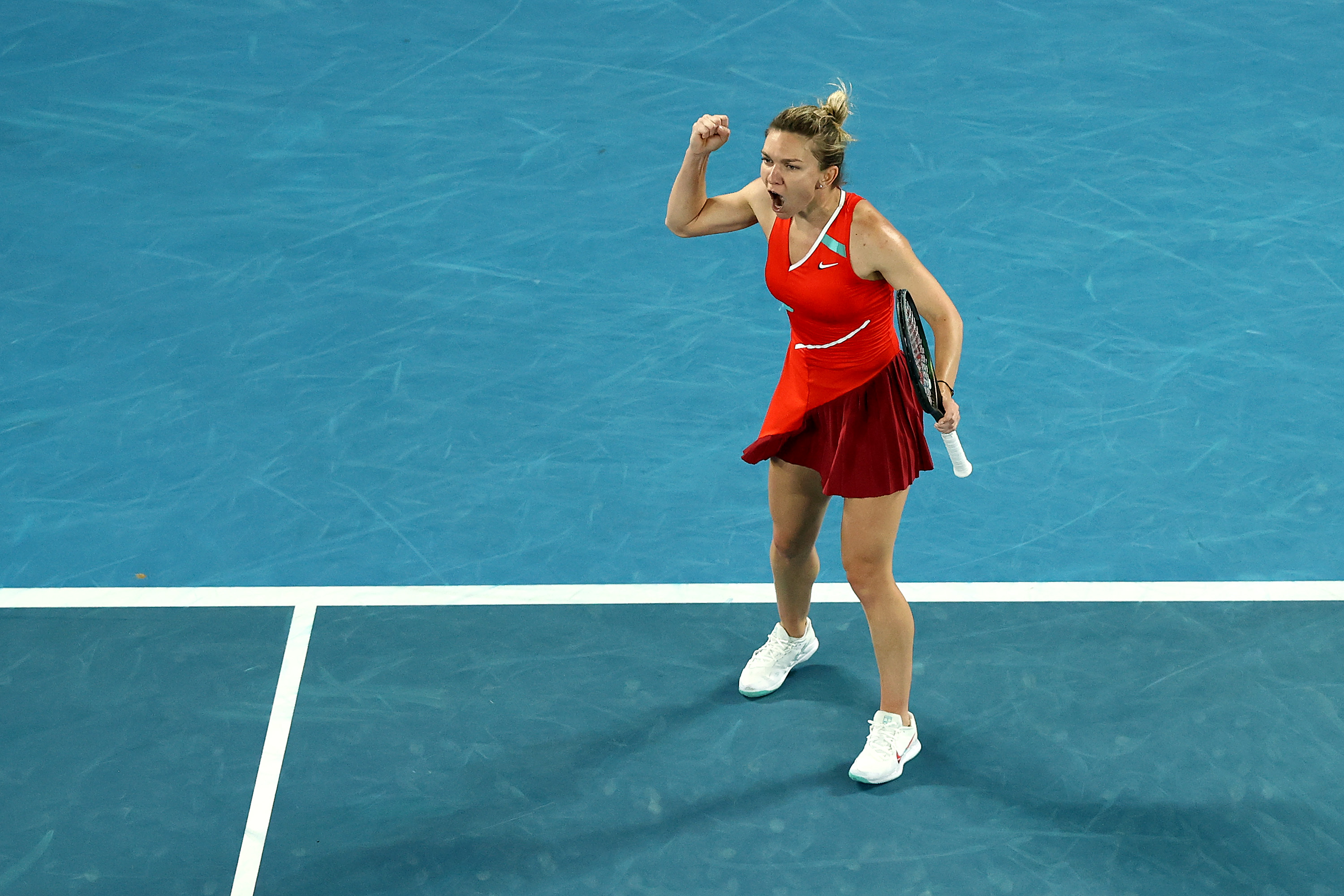 Halep vs Kovinic LIVE: On comeback trail, Simona Halep faces tough battle against Danka Kovinic in Round 3 - Follow Australian Open 2022 LIVE updates