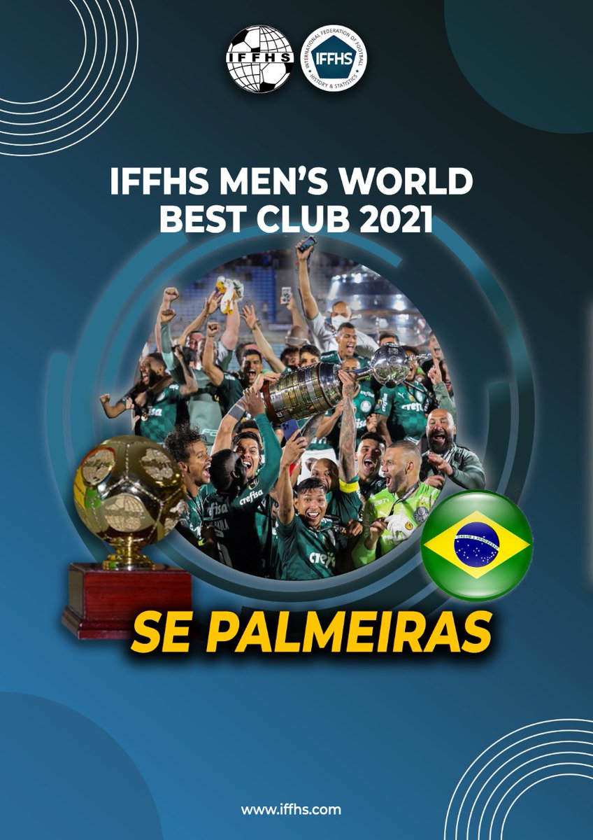 🌎🐷 Pela primeira vez na história, um clube brasileiro lidera o ranking anual da IFFHS ➤ bit.ly/3rwNE5q Muito prazer, Sociedade Esportiva Palmeiras 👊 #AvantiPalestra