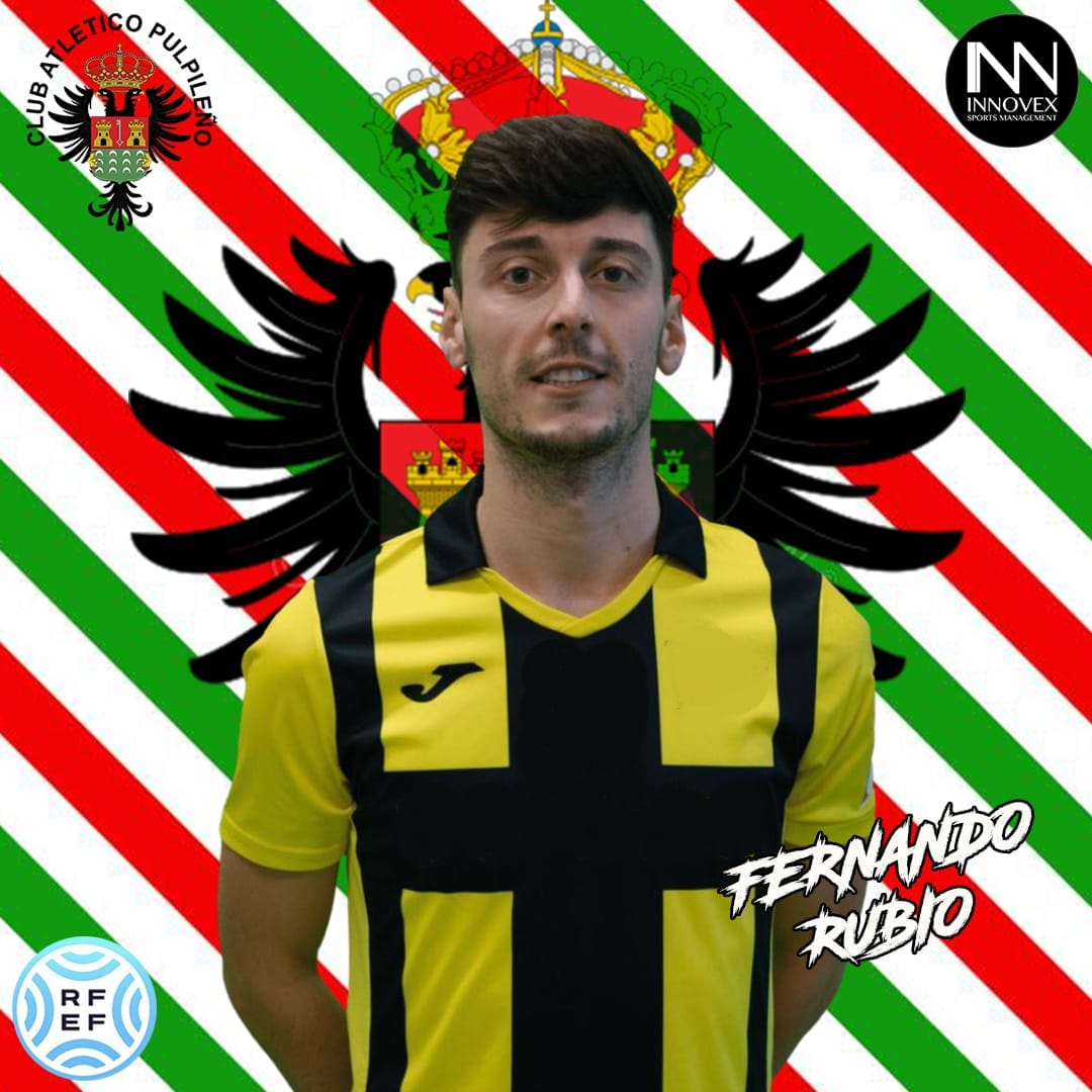InnovexSports's tweet photo. Fernando Rubio ➡️ Pulpí ✅
•
Nuestro mediocentro @FerRubio10 pone rumbo a Almería para formar parte del @pulpileatletico en la que será su primera experiencia lejos del 'norte'. Deseamos que disfrutes mucho con estos colores. Muy agradecidos con el trato del club. ¡Vamos, Fer! https://t.co/KpL73yyf6E