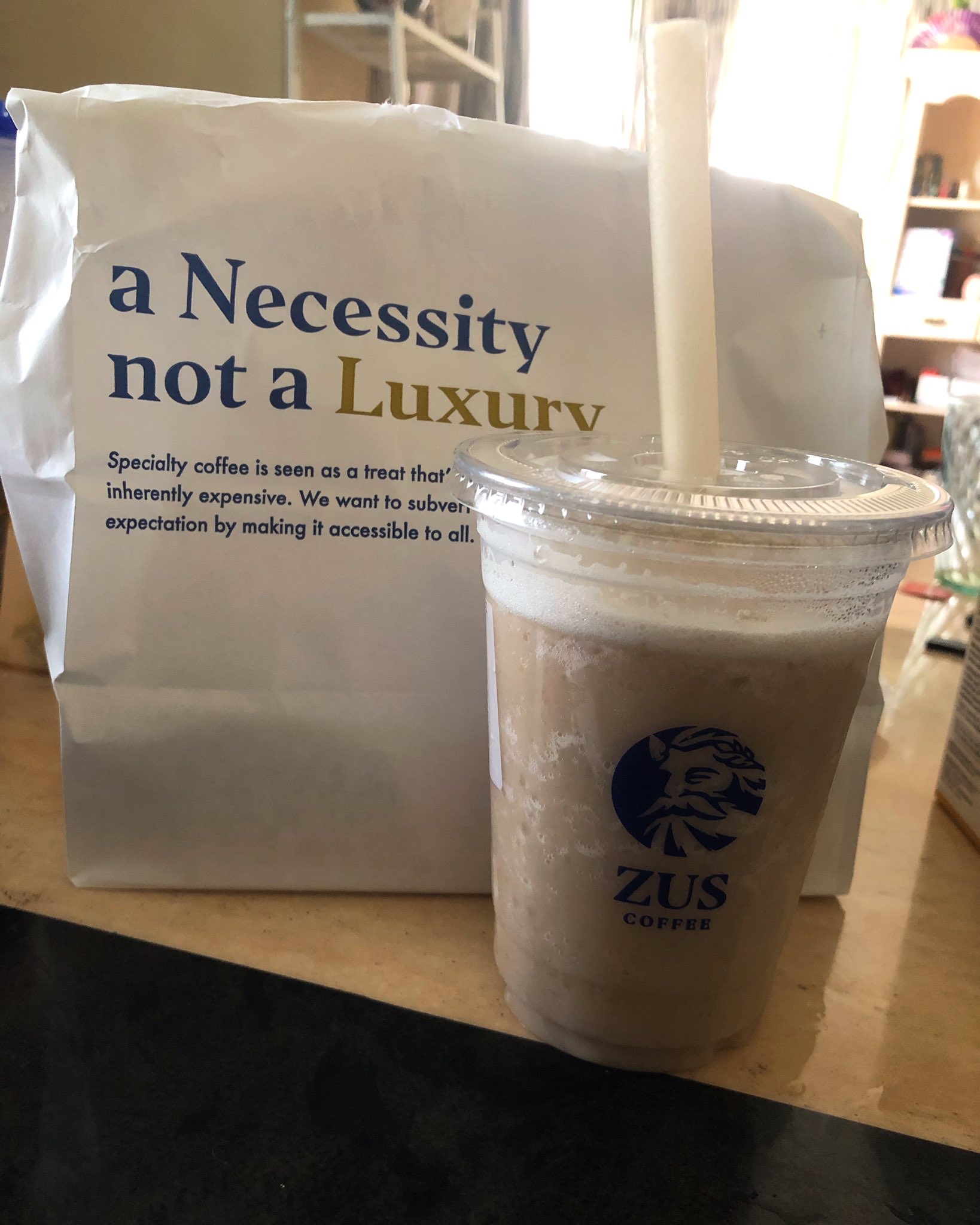 ADA Biotech - Ada Biotech x ZUS Coffee Ada Straw is ZUS Rice Straw @ all  ZUS Coffee nationwide! Now you can enjoy your coffee with the most  eco-friendly straw! ZUS Rice