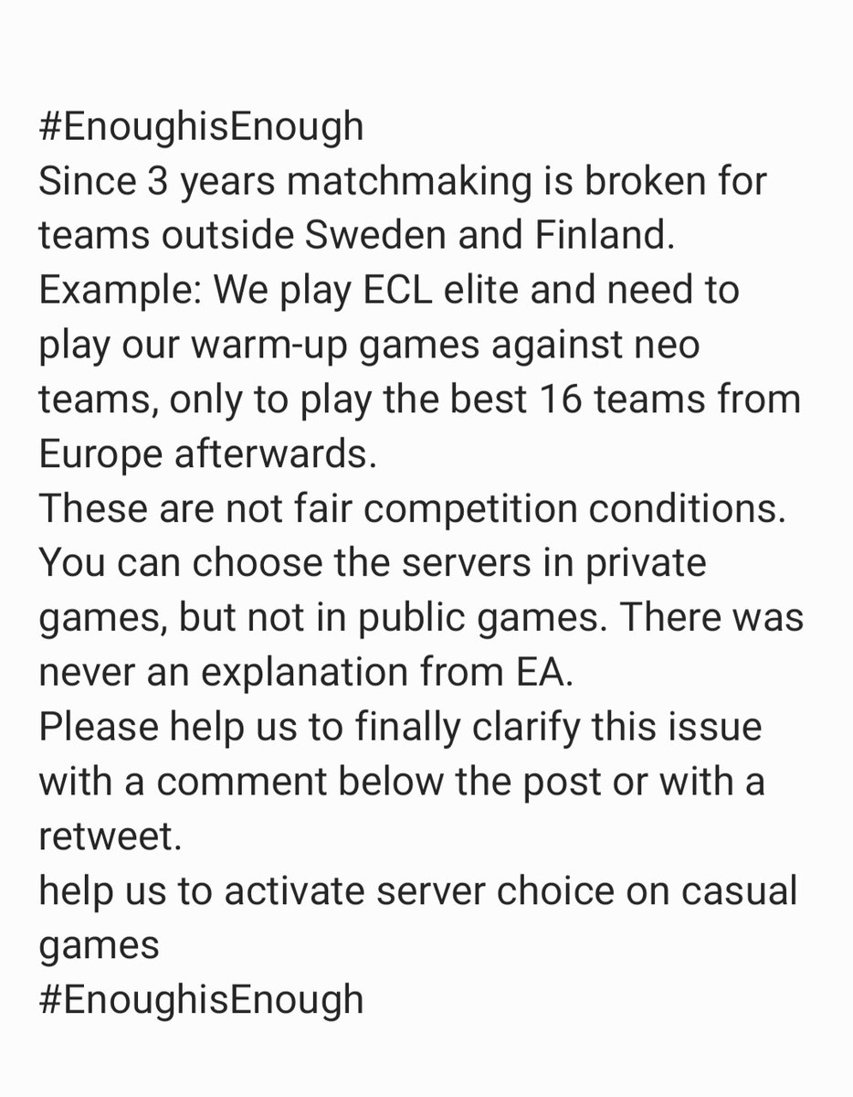 The Black Jacks (@blackjackseashl) on Twitter photo #EnoughisEnough โ
<a href="/EASPORTSNHL/">EA SPORTS NHL</a> <a href="/SportsGamerGG/">SportsGamer</a> @I_EKI_I <a href="/dominointi/">๐ก๐ฒ๐ผ๐ฝ๐ธ ๐รค๐ป๐ฟ๐ฒ</a> <a href="/FlyerKungen/">Tuukka Kuha</a> @FILAesports <a href="/HAVUgaming/">HAVU</a> <a href="/KenuFHR/">Kenneth Lehtinen</a> <a href="/TheCreasePolice/">TheCreasePolice</a> <a href="/TheClapperton/">Clappy</a> @FBKEsports <a href="/hredsofficial/">hREDS</a> <a href="/Esdor15/">Adam Ericson ๐บ๐ฆ</a> <a href="/NoSleevesGaming/">Cam / NoSleeves</a> #EnoughisEnough โ
<a href="/EASPORTSNHL/">EA SPORTS NHL</a> <a href="/SportsGamerGG/">SportsGamer</a> @I_EKI_I <a href="/dominointi/">๐ก๐ฒ๐ผ๐ฝ๐ธ ๐รค๐ป๐ฟ๐ฒ</a> <a href="/FlyerKungen/">Tuukka Kuha</a> @FILAesports <a href="/HAVUgaming/">HAVU</a> <a href="/KenuFHR/">Kenneth Lehtinen</a> <a href="/TheCreasePolice/">TheCreasePolice</a> <a href="/TheClapperton/">Clappy</a> @FBKEsports <a href="/hredsofficial/">hREDS</a> <a href="/Esdor15/">Adam Ericson ๐บ๐ฆ</a> <a href="/NoSleevesGaming/">Cam / NoSleeves</a>