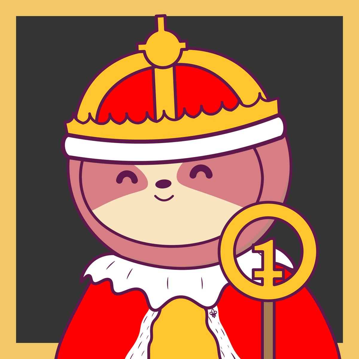 HappyslowNFT's tweet photo. #NFTGiveaways 

Win the first giveway of the Happyslow collections
happy slow king is here!

To enter:
-Follow @HappyslowNFT
-RT &amp; ❤
-better chance if you join the discord (link in bio)

#NFT #NFTCommunity https://t.co/ZCckJ4V8KQ