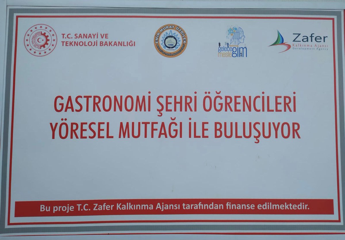 Ajansımızın desteğiyle hayata geçirilen proje ile kurulan mutfakta Emir Murat Özdilek MTAL tarafından Eylül 2021-Ocak 2022 tarihleri arasında 100.818 porsiyon yemek üretimi yapılarak ülke ekonomimize 777.789 TL lik kazanç sağlanmıştır.
#GeleceğimMesleğim