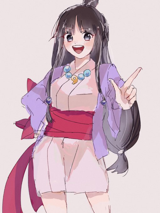 逆転裁判 #AceAttorney 綾里真宵が大変可愛い 」|きじばとのイラスト