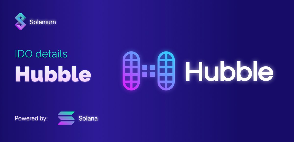 Supercharge your liquidity on Solana - <a href="/HubbleProtocol/">Hubble Protocol</a> IDO Guidelines 

Hubble is a fee-sharing decentralized finance (DeFi)  protocol offering multiple DeFi services 

Project page ➡️ solanium.io/project/hubble

IDO Guidelines ➡️ link.medium.com/o6AHZ1rZXmb