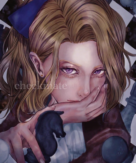 #一次創作絵師拡散フェス02 
基本アナログでいつも描いてます。ごくたまにデジタルも練習してます🤔💡 
