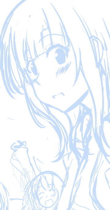 とりあえずラフはできたかな…
でもさ…言ったよね〆切まで余裕ないって
なんでバカみたいな作画カロリーのレイアウトになってるの⁉ 