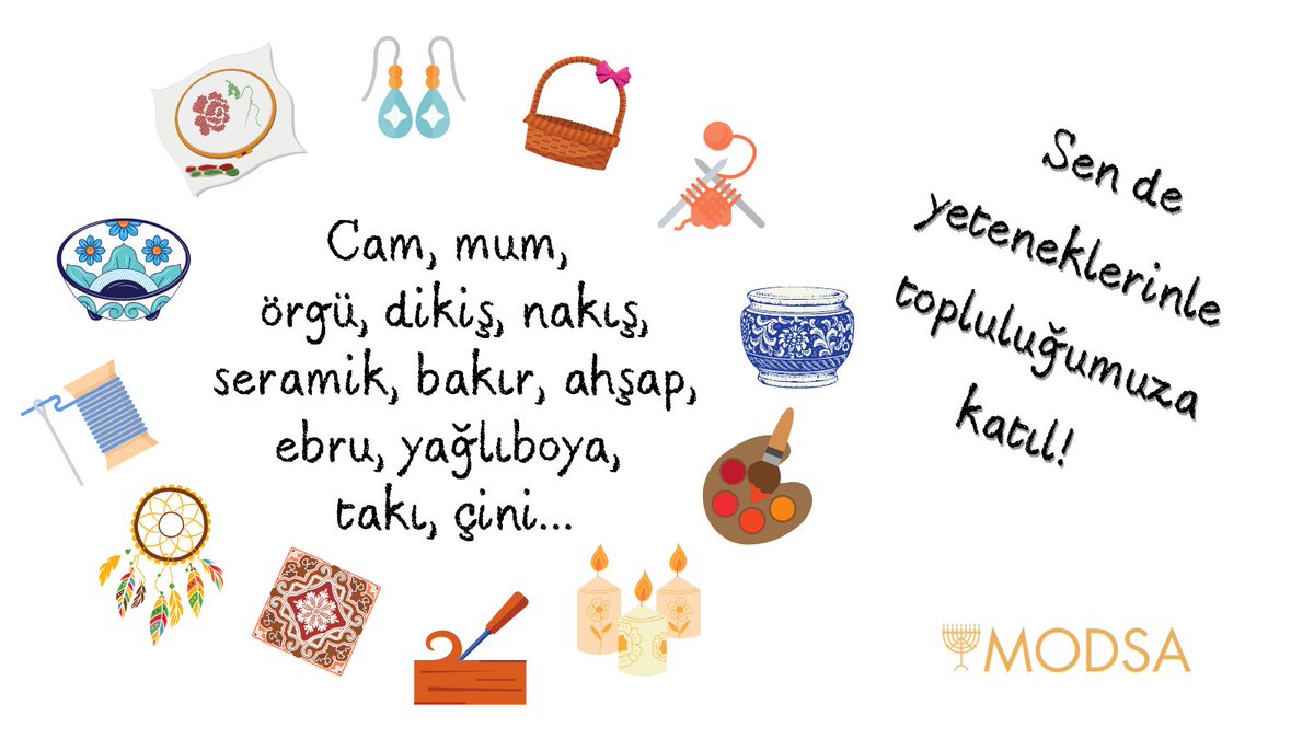 Evde yaptığınız hobi ürünlerinden atölyenizde yaptığınız sanatsal ürünlere kadar Modsa'da hepsine yer var. Bize katılın, ürünlerinizi ücretsiz listeleyin.
#çinicilik #sanatatölyesi #hobimalzemeleri #hobiatölyesi #ahşapoyma #seramikkursu #takıyapımı #handmadeürünler #modsacom