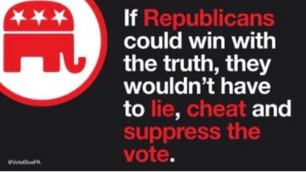 DieAmerikanerin's tweet photo. #Republicans #VoterSuppression #VoterSubversion https://t.co/psvYGvGdxE