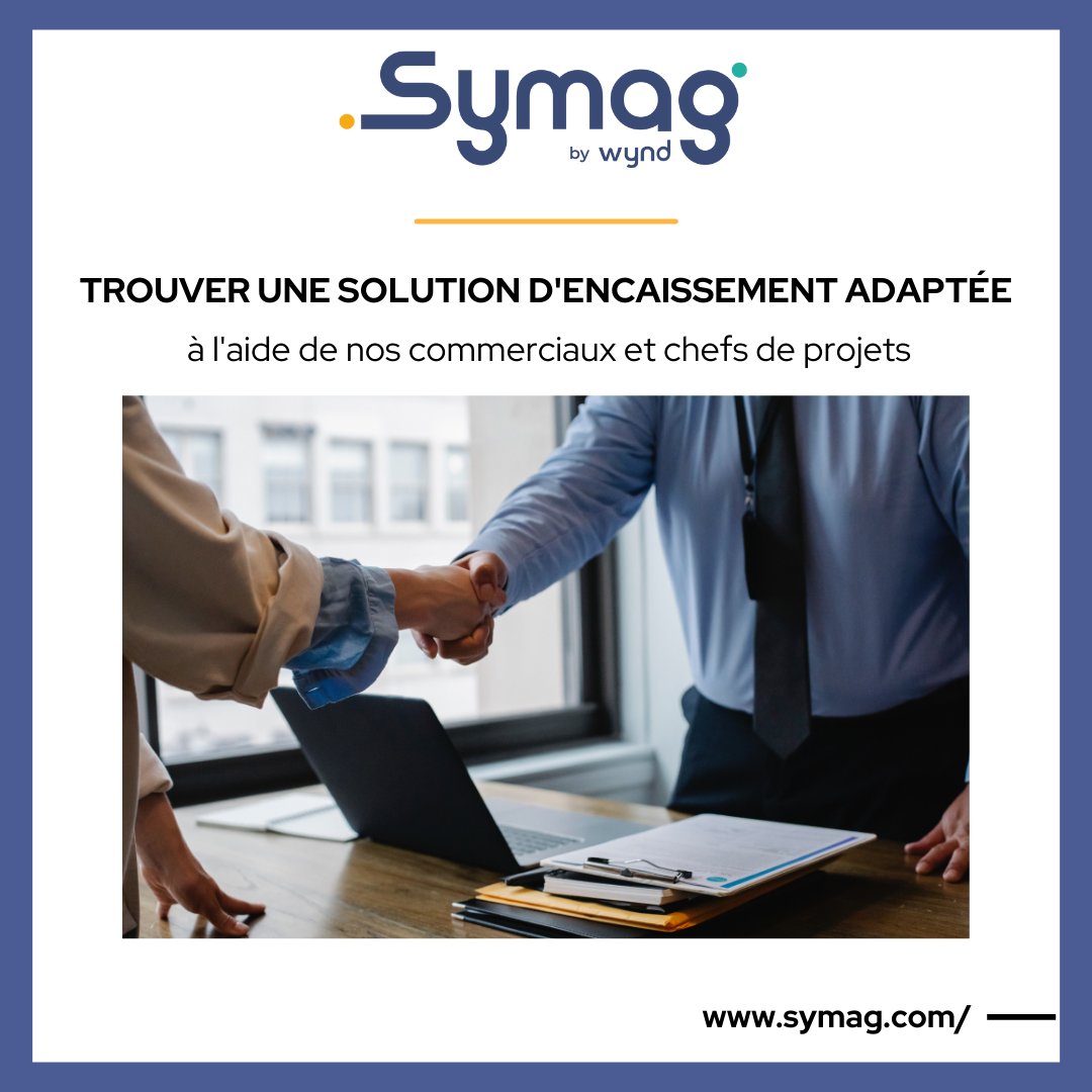 Vous souhaitez obtenir une solution d’encaissement adaptée à vos besoins ? Nos commerciaux et nos chefs de projets se tiennent à votre disposition pour vous conseiller et vous accompagner. 
Pour plus de renseignements, rendez-vous ici : symag.com/solutions-denc…