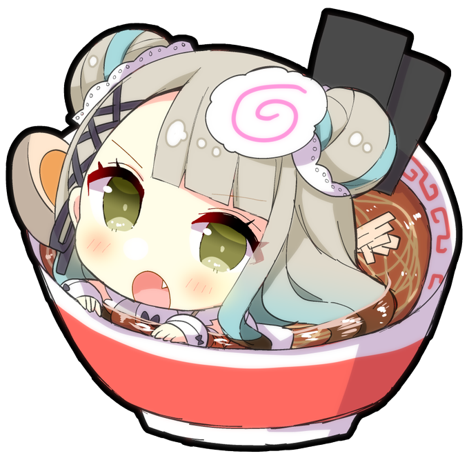 ラー熊めん🍜
#め絵ん 