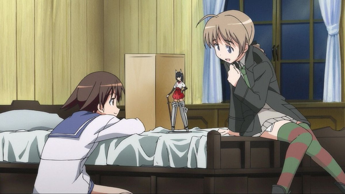 ストライクといらん子がほぼ同時発進だったのでこの2人が描かれたコラボイラストは何点か存在したりで。智ちゃんはアニメにも登場した。人形だが。 