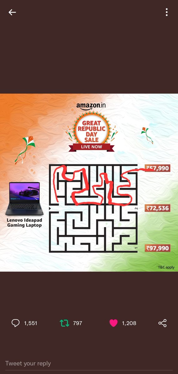 jyotsg's tweet photo. @amazonIN @amazonIN 
#AmazonGreatRepublicDaySale 
♥️🤍🖤🤎💜💚 https://t.co/gUUyFBOBdF