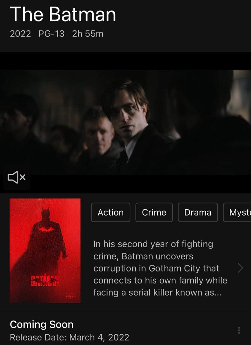 Hunor__'s tweet image. 3 órás lesz a #TheBatman 5 perc híján.