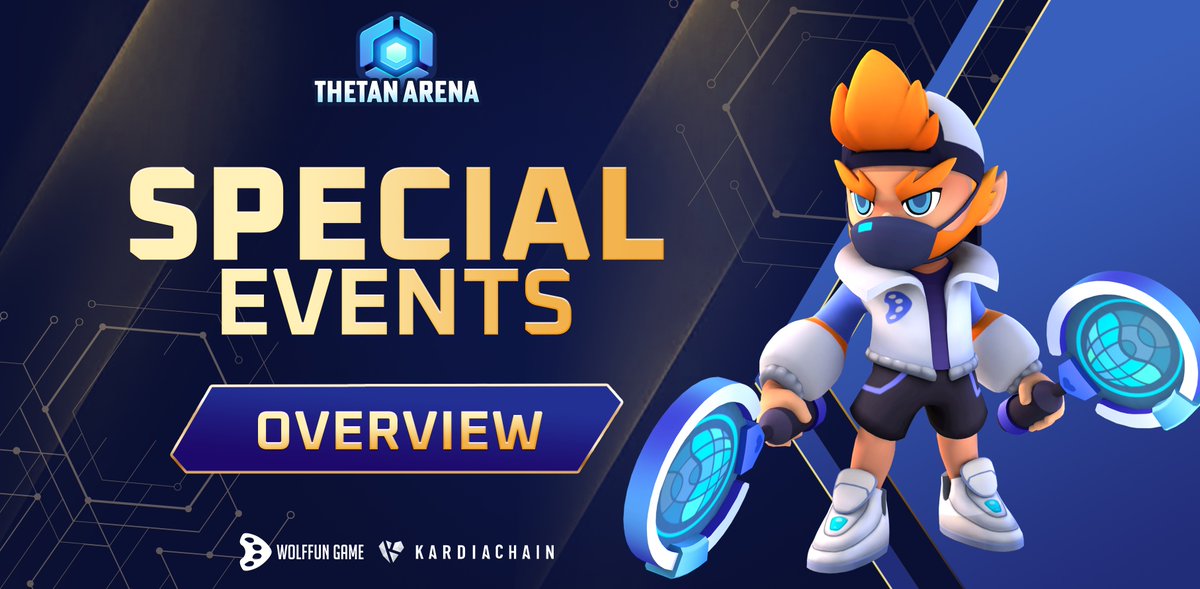 thetan_world's tweet photo. #ThetanArena's upcoming Special Event will be a Leaderboard Competition. The top 1000 players will receive gTHG according to their actual ranks on leaderboard

Reward pool: 35k+ gTHG

More details and requirements, please visit: https://t.co/KSpRy9bpND

@WolffunGame @KardiaChain https://t.co/apBRy8SjtK