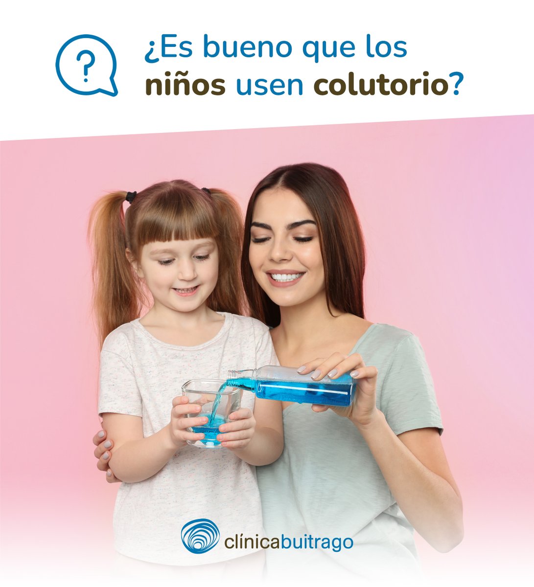 ClinicaBuitrago's tweet photo. ⚠️ Lo es siempre que así lo indique su #dentista. El #colutorio no es un producto cosmético, sino un tratamiento, por lo que debe estar fuera del alcance de los niños y ser usado siguiendo las instrucciones del dentista (composición, cantidad, cómo usarlo...).
(Abrimos hilo) https://t.co/NSosg2p5mf