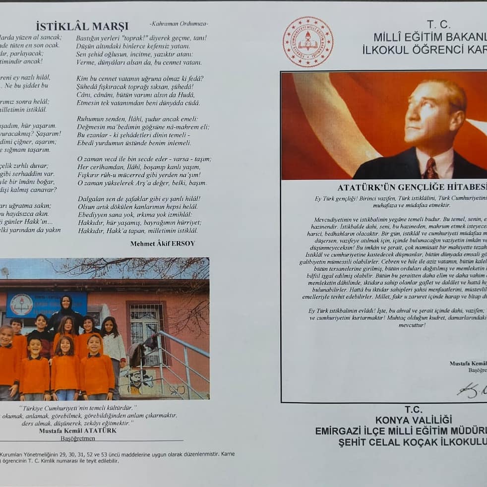 kadinhaniab's tweet photo. TÜRKİYE'DE BİR İLK 
Karne biröğrencinin eğitim yolculuğunun heranına yıllar geçsede iz bırakan entemel işaretlerden birisidirİlçe MEMolarak,EmirgaziHES(Hayat,Eğlence,Sanat) projesi kapsamında yenilikgerçekleştirdik.HERŞEY ÖĞRENCİLERİMİZİNMUTLULUĞUİÇİN @ozdemir013 @sametkaratas01 https://t.co/RnQjiUcSo1