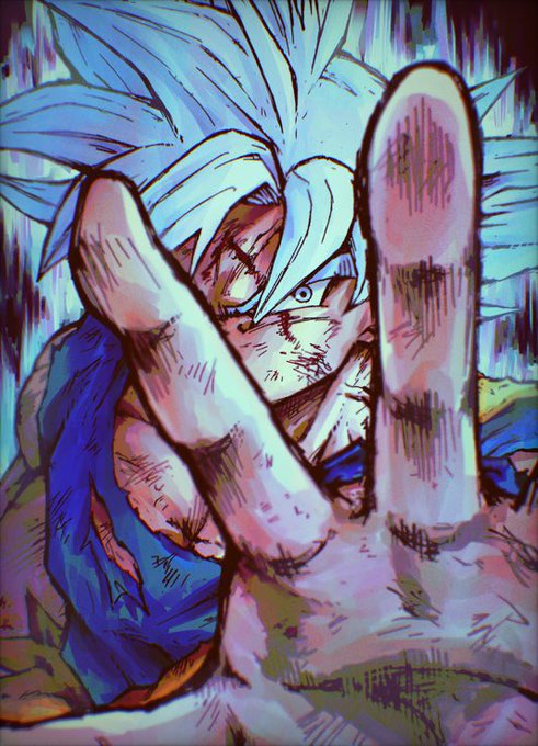 「dirty face super saiyan」 illustration images(Latest)