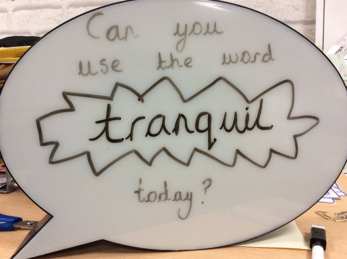 GSPSNewZealand's tweet photo. I wonder if any of the children will be able to use our word of the day whilst describing settings during English today! #gspswriting #gspsvocabulary @GwladysStPrim https://t.co/4tFKZzCv4Y
