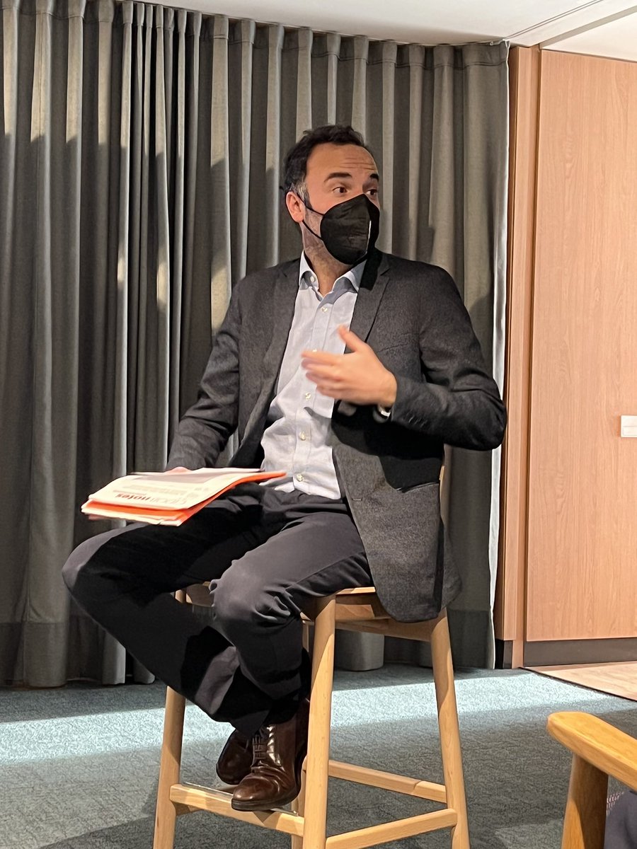 Today we are at the cidob <a href="/CidobBarcelona/">CIDOB (Barcelona Centre for International Affairs)</a> conference at the headquarters of <a href="/BarcelonaGlobal/">Barcelona Global</a> .Really interesting exhibition by <a href="/polmorillas/">Pol Morillas</a> .Great transformations today at a global level that require solutions