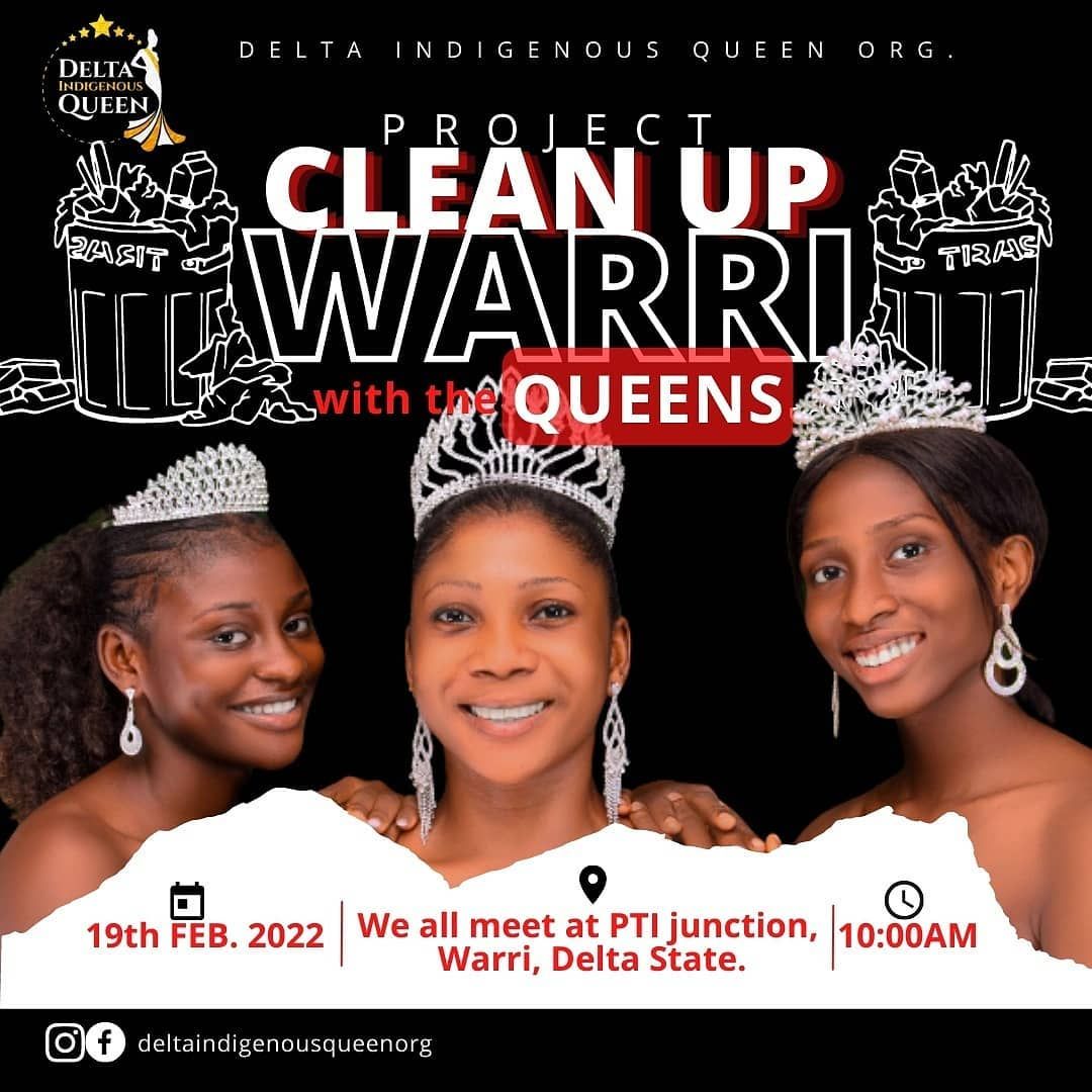 WarriUpdate's tweet photo. Healthy Environment for a healthy living

#deltaindigenousqueen #glofameconcept #cleanupwarri #cleanup https://t.co/vE9GxgKDGG