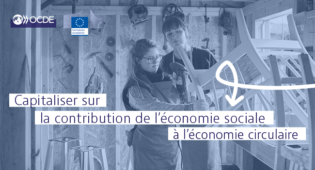 Comment l'#EconomieSociale peut-elle soutenir l'#EconomieCirculaire &amp; favoriser une transition #verte &amp; #inclusive ❔📊🤔

🔎 Pour en savoir plus, consultez la nouvelle note (en anglais) de l’#OCDE &amp; d'@EU_social ❕⤵️
fal.cn/3ltmH