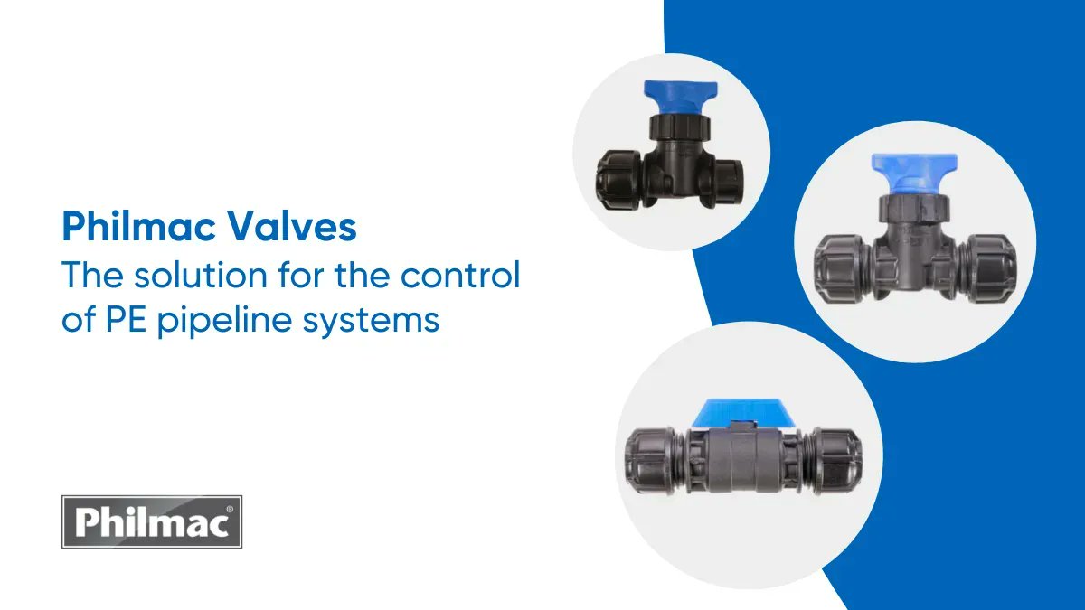 They may be small but our Philmac valves can have a BIG role to play. 

The solution for the control of PE pipeline systems, our valves play a key part in the performance, management and control of water quality, flow and pressure within a pipe system: buff.ly/3tawB9l.