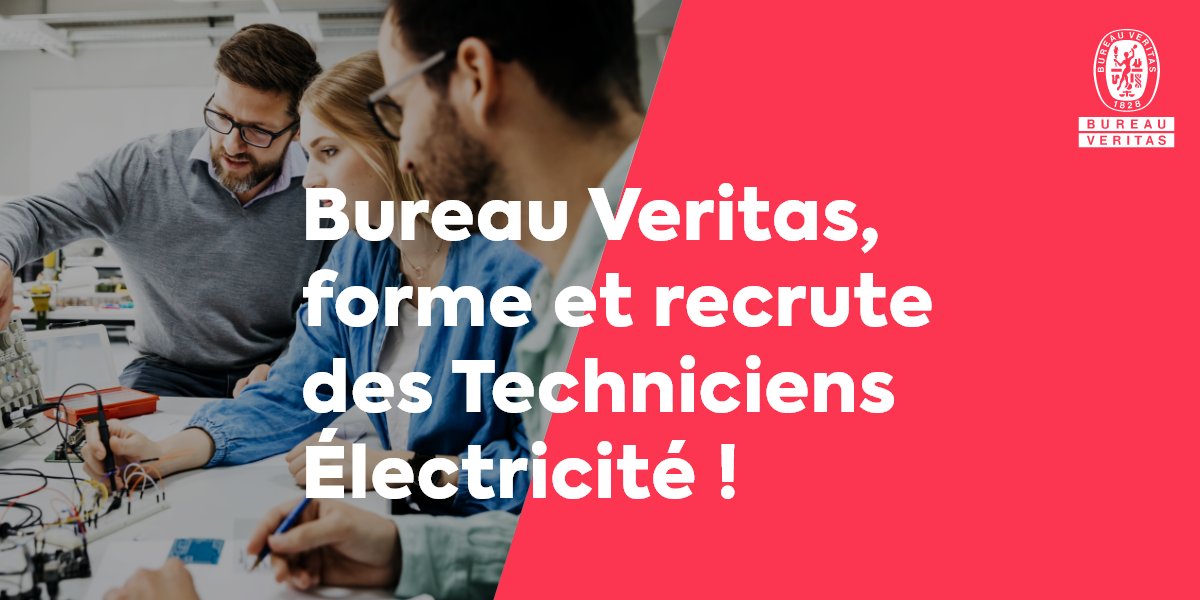 JobinLiveEmploi's tweet photo. Tu recherches un job en tant que https://t.co/RVnurMMx7Q.s électricité ? Bureau Veritas France forme et recrute ⚡

Pour plus d'informations : https://t.co/gh3GCxf06W
Dépose ta candidature à sbrikich@jobinlive.fr https://t.co/I2H3OlXYFD