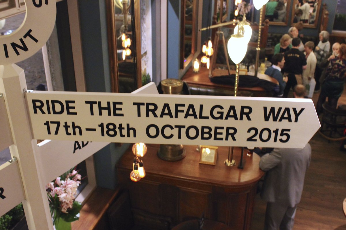 TrafalgarWay's tweet photo. #TBT to Jan 15 when we official launched RtTW on the Quarter Deck of the aptly named @admiraltylondon Many thanks to @CompetePR & @kateallan16 for organising.
#TheWay2022 #RTTWno7 returns 25-26 June 22 ๐จEntries are now open - see the AUK entries website link in our bio!๐จ#audax https://t.co/usoQDtarAg