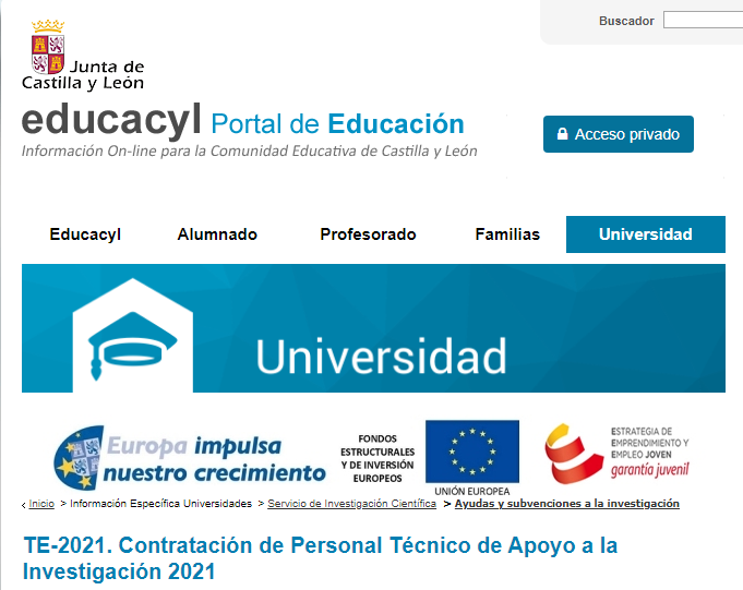 IdialNet's tweet photo. ¿Estás empadronado en CyL e inscrito en el Fichero del Sistema Nacional de Garantía Juvenil? ¿Posees un título universitario y te gustaría colaborar en la ejecución de uno de los proyectos de investigación? Esta convocatoria es para ti! Pincha en el LINK: https://t.co/kgGVLOX42k https://t.co/BnAeVSwuSi