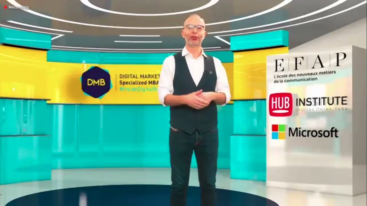 C'est parti pour le #VisionaryDay du MBADMB ! 
Avec des partenaires au top : 
✅<a href="/HUBInstitute/">HUB INSTITUTE</a>
✅<a href="/Microsoft/">Microsoft</a>
#GoGoGo #InsideDigitalRevolution