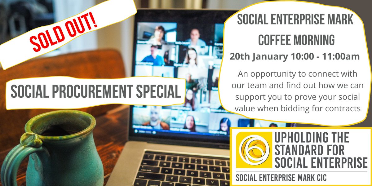 Social Enterprise Mark CIC (@se_mark) on Twitter photo Looking forward to our #socialprocurement virtual coffee morning today!
We will be joined by <a href="/cosmicjulie/">cosmicjulie</a> & David Shields <a href="/valuematchuk/">Value Match</a> to explore how social enterprises can get contract-ready & evidence their #socialimpact in contract bids
đWatch this space for the recording Looking forward to our #socialprocurement virtual coffee morning today!
We will be joined by <a href="/cosmicjulie/">cosmicjulie</a> & David Shields <a href="/valuematchuk/">Value Match</a> to explore how social enterprises can get contract-ready & evidence their #socialimpact in contract bids
đWatch this space for the recording