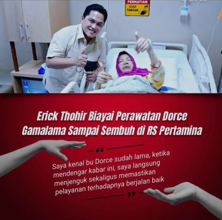 ProjoSrikandi's tweet photo. Respect kepada bapak @erickthohir https://t.co/lUWmCEJei7