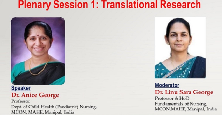 MconManipal's tweet photo. #MINRC - Plenary session I - “Translational Research” by @anice_george, Professor@MconManipal@MAHE_Manipal on 19.01.22. Role of e-resources in Nursing Education & Research” by Mr Rajiv Kumar, Training & Implementation Manager @Wolters_Kluwer. https://t.co/cejBEVgFwp
