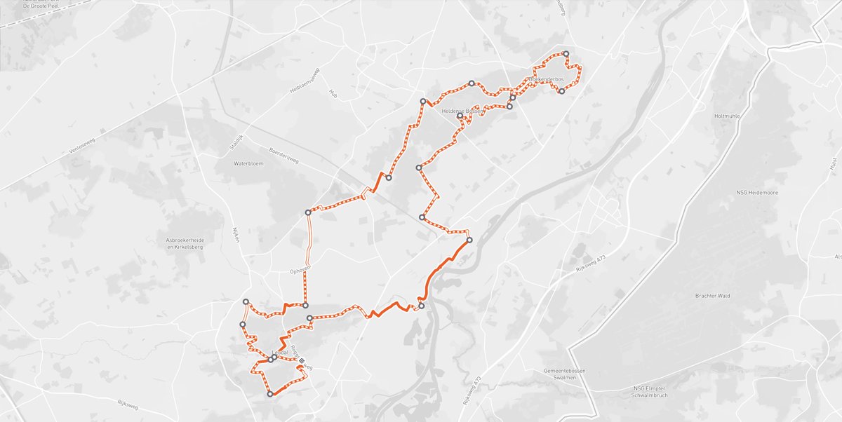 🚴 𝙍𝙤𝙪𝙩𝙚𝙩𝙞𝙥𝙨: Gravellen op vruchtbare wielergrond 

🗣️''𝙴𝚎𝚗 𝚋𝚎𝚣𝚘𝚎𝚔 𝚊𝚊𝚗 𝚍𝚎 𝚋𝚊𝚔𝚎𝚛𝚖𝚊𝚝 𝚟𝚊𝚗 <a href="/RoyCurvers/">Roy Curvers</a>, <a href="/BartmnBrentjens/">Bart Brentjens</a> en <a href="/FransMaassen/">FransMaassen</a>''

🚀53 km
🗻230 hm
📍Haelen

ℹ️ Alle info &amp; GPX 👉limburgcycling.com/routes

#limburgcycling