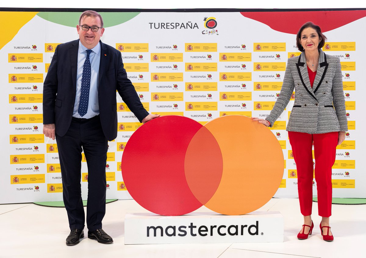 MastercardEU's tweet image. 🇪🇸 NEW! Mastercard announces the establishment of a new Tourism Innovation Hub in Spain. Based in Madrid with the support of the Government of Spain, Mastercard will help drive a global sustainable and inclusive recovery for tourism. #innovation #hub 
mastercard.com/news/europe/en…