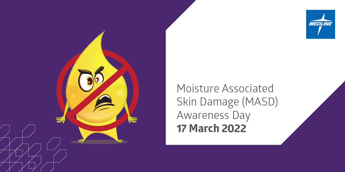 With incidence rates of moisture associated skin damage (MASD) as high as 29% for longer-stay patients in critical care - what can you do?
Help spread awareness with the inaugural MASD Awareness Day!
Learn more: buff.ly/3FO6wBM
Free Webinar 10th Feb 12:00 GMT to discuss