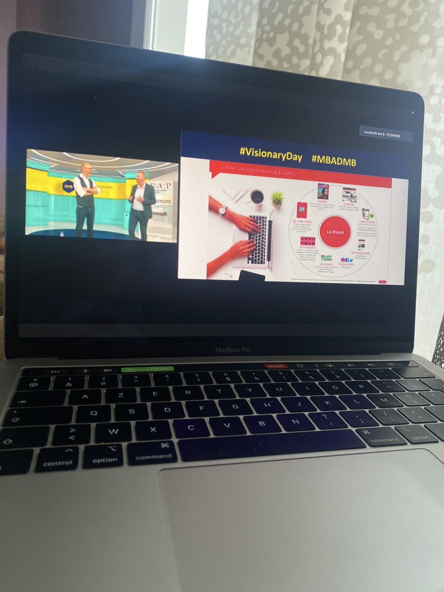 Ça y est le visionary day a commencé et c’est <a href="/jhmaurice/">Julien-Henri Maurice</a> qui ouvre le bal 🎤
#GoGoGo #visionaryday2022 #TransfoNum <a href="/VincentMontet/">Vincent MONTET</a> <a href="/ArnaultChatel/">Arnault Chatel</a>