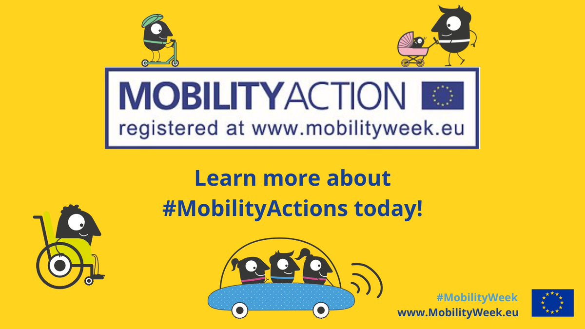 There is still some time until this year’s @mobilityweek  in September. But if you’re doing something to promote #sustainable #UrbanMobility at any time throughout the year, you can register your #MobilityAction. Check out the criteria and 2021 winners➡️bit.ly/33uyLZ6