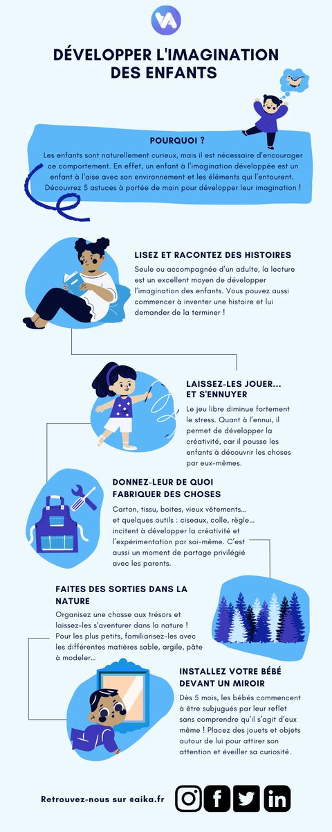 Comment et pourquoi développer l'imagination des enfants ? 
La réponse juste ici 👇