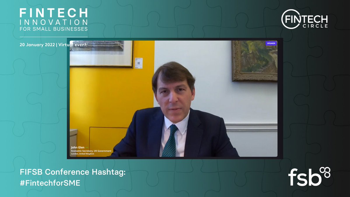 FINTECHCircle's tweet photo. 📢#FIFSB Update📢
The most awaited #FIFSB conference has begun..
Honoured to welcome @JohnGlenUK to the #FIFSB stage. He shared updates on Global Business Mobility, Global Talent Network and many more..
#fsb #sme #fintech https://t.co/h93XY8dwdr