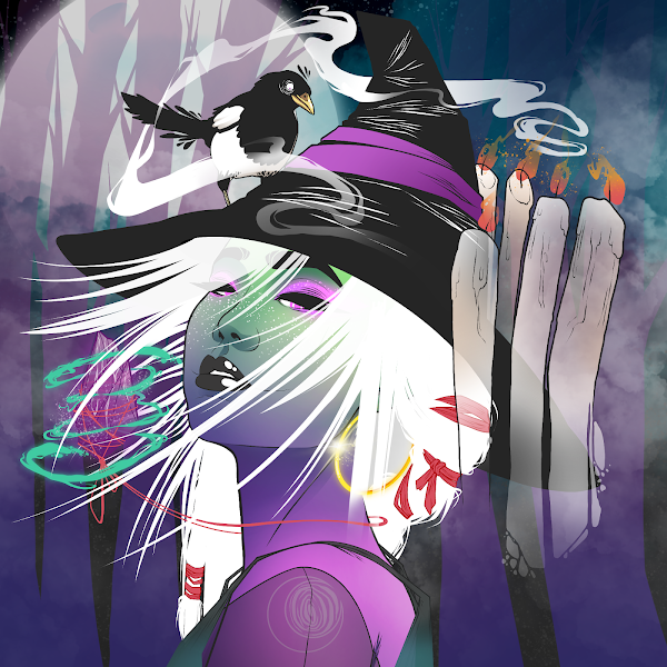 The most fabulous witch ever. 🥰 Thank you so much, <a href="/alphagirlclub/">Alpha Girl Club</a>, she's totally perfect! #NFTs #NFTCommunity