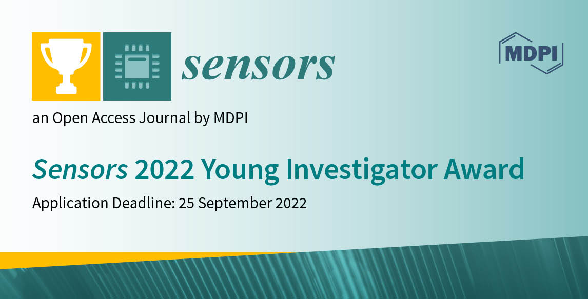 Sensors_MDPI's tweet photo. 🥳We are pleased to announce that #Sensors is now inviting nominations for the Sensors 2022 Young Investigator #Award.

The deadline is 25 September 2022.
More info: https://t.co/HB5PD2EgnM

#IoT #wearables #biosensors #remotesensing #radar #chemicalsensor #InternetofThings https://t.co/J63JY4j0nk