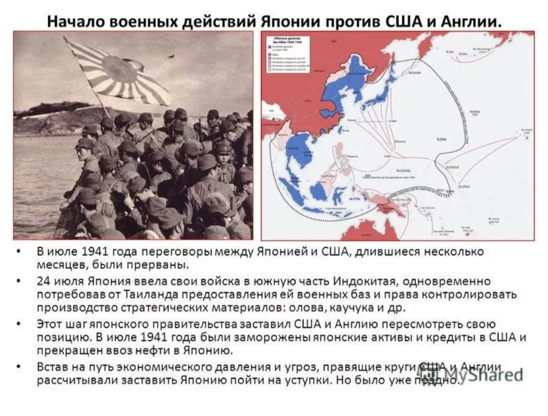 Вступление сша во вторую мировую дата. Нападение японии на сша 1941.