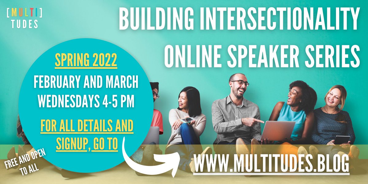 NUMultitudes's tweet photo. Find details of the upcoming talk by @alisonphipps - From 'Me, Not You' To 'All Of Us' - at our website: https://t.co/YaduHiIq4S. All events in this series are free and open to all! #intersectionality #edi https://t.co/B1kQutG2dg