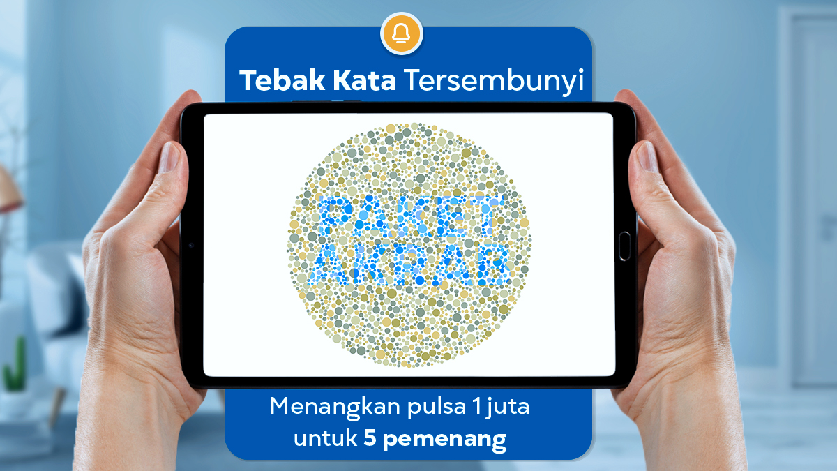 XL mau bagi-bagi pulsa 1 juta untuk 5 pemenang. Caranya:
1. Follow semua akun sosmed <a href="/myXL/">XL</a> di Facebook, Twitter, Instagram, dan YouTube
2. Reply jawaban sebanyak-banyaknya dan sertakan hashtag #XLKejutanKeluarga dan #PaketAkrab
3. Jawaban ditunggu hingga 24 Januari 2022.