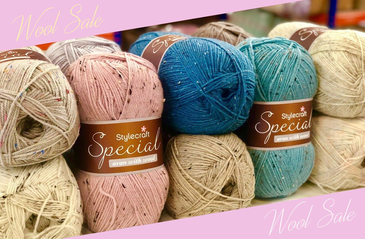calicolaine's tweet photo. ⭐ WOOL SALE⭐
We have a fantastic Wool Sale just for you, this is a limited time sale whilst stocks last.
Also keep an eye out as we have a huge range of new styles and colours coming very soon 🙂
https://t.co/l68ZCD8ag7
#woolsale #calicolaine #knittingwool https://t.co/WyTeWR567p