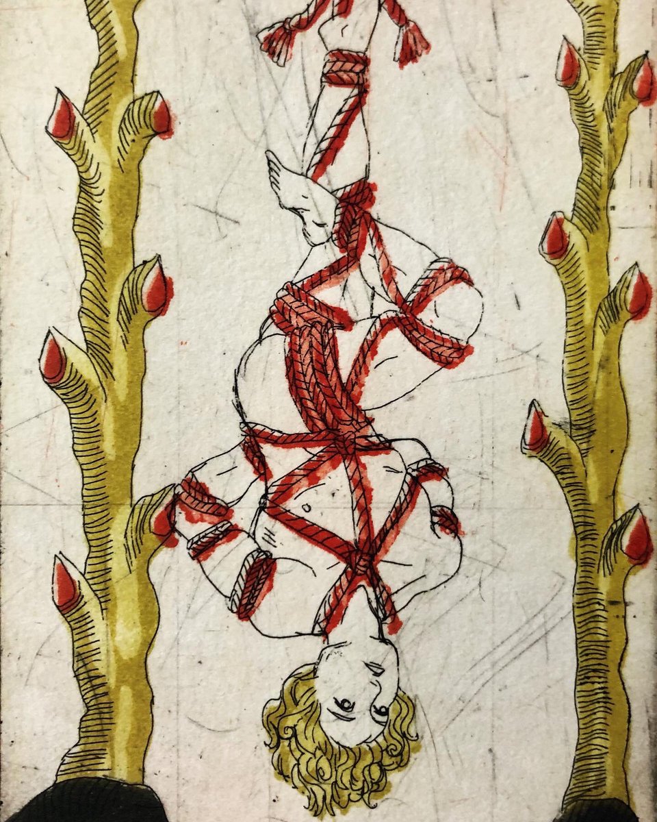 almabucart's tweet photo. Je reviens d’entre les morts pour vous montrer deux trois images de mon #tarot https://t.co/fYUREiqj1k